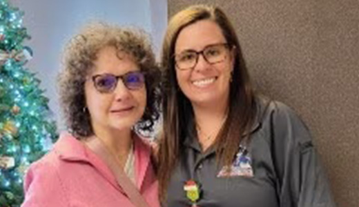 Kathy Helton and Brittany McKeel