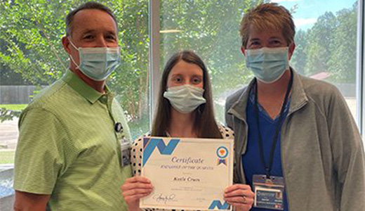 Katie Crum Iuka EOQ certificate
