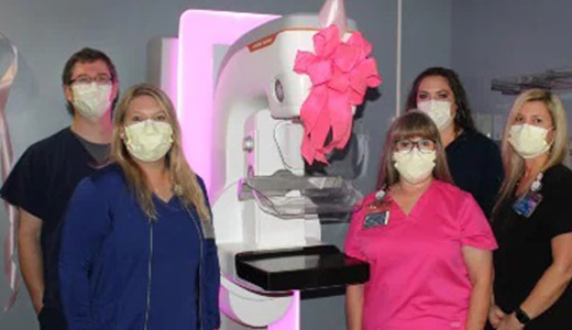Pontotoc Mammo 2 banner pink ribbon