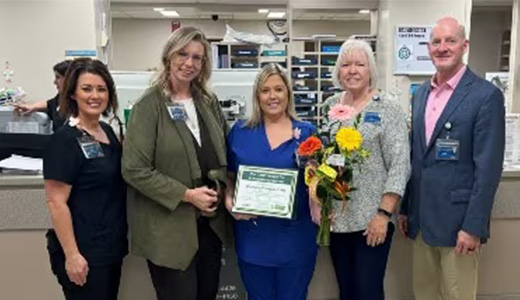 Stephanie Vanegas daisy award presentation