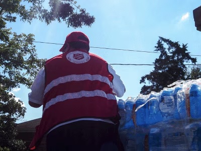 water distribution salvation army