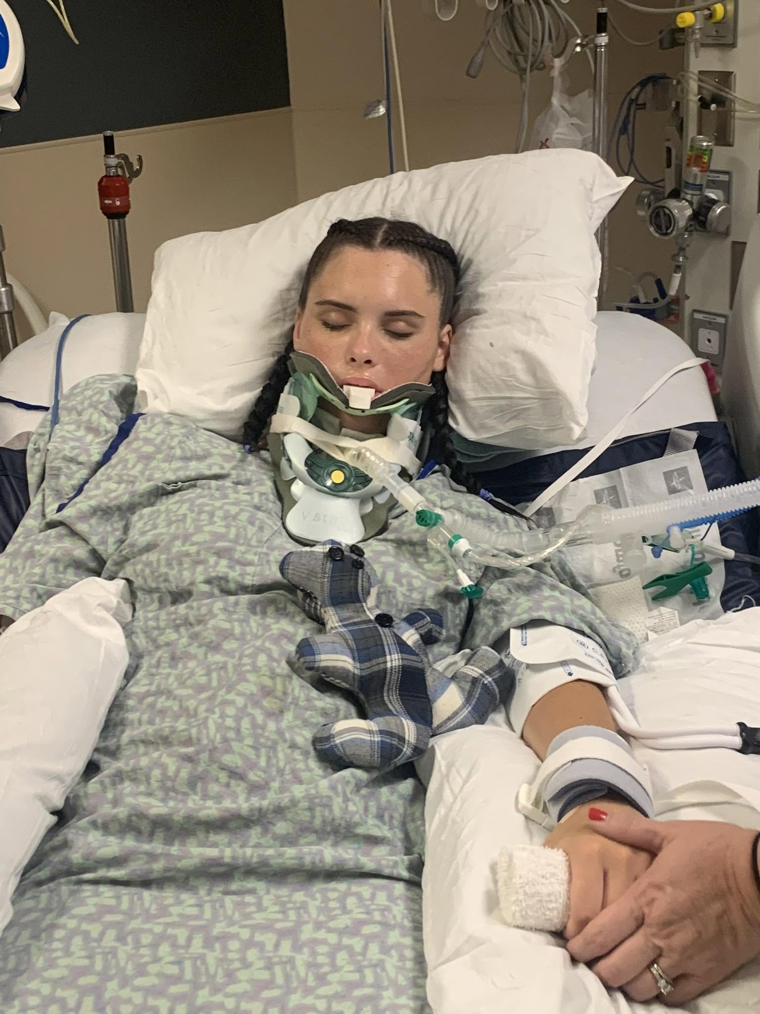 Jala Ross in hospital