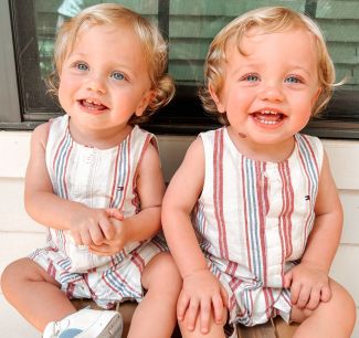 Brantlee and Beck Lloyd at 16 months