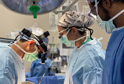 Heart Surgery Surgeons Working
