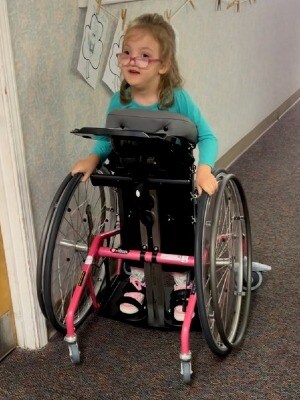 Ava Scott walking