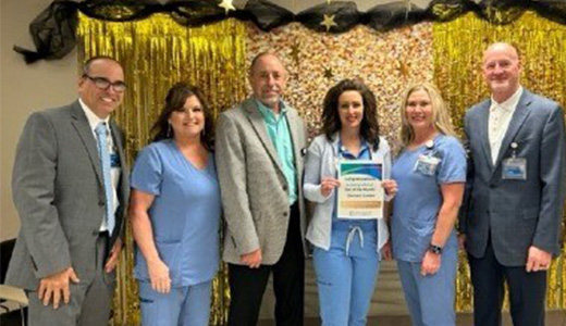 Carmen Conlee star of the month award presentation