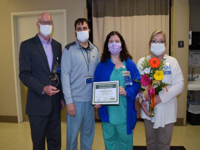 Chelsea Coker receives daisy award