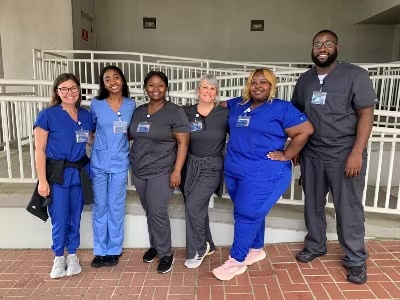 East MS Community College nursing externs