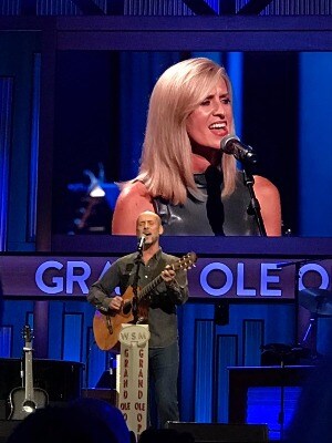 Heather and Paul at the Opry