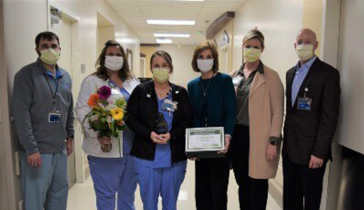 Jennifer Griffith receives award