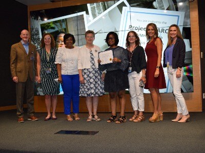 Makayla Blanchard Project SEARCH graduation