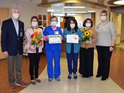 group of rehab institute staff