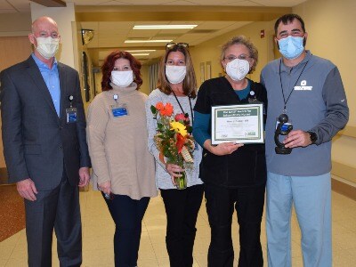 Wanda Turner receives award