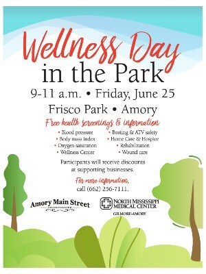 Amory wellness day poster