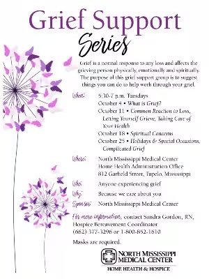 grief support poster