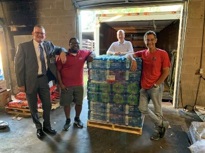 water donation from palmers