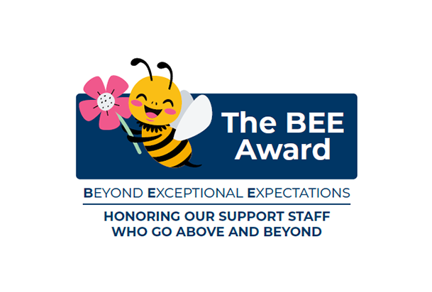 The BEE Award for support staff
