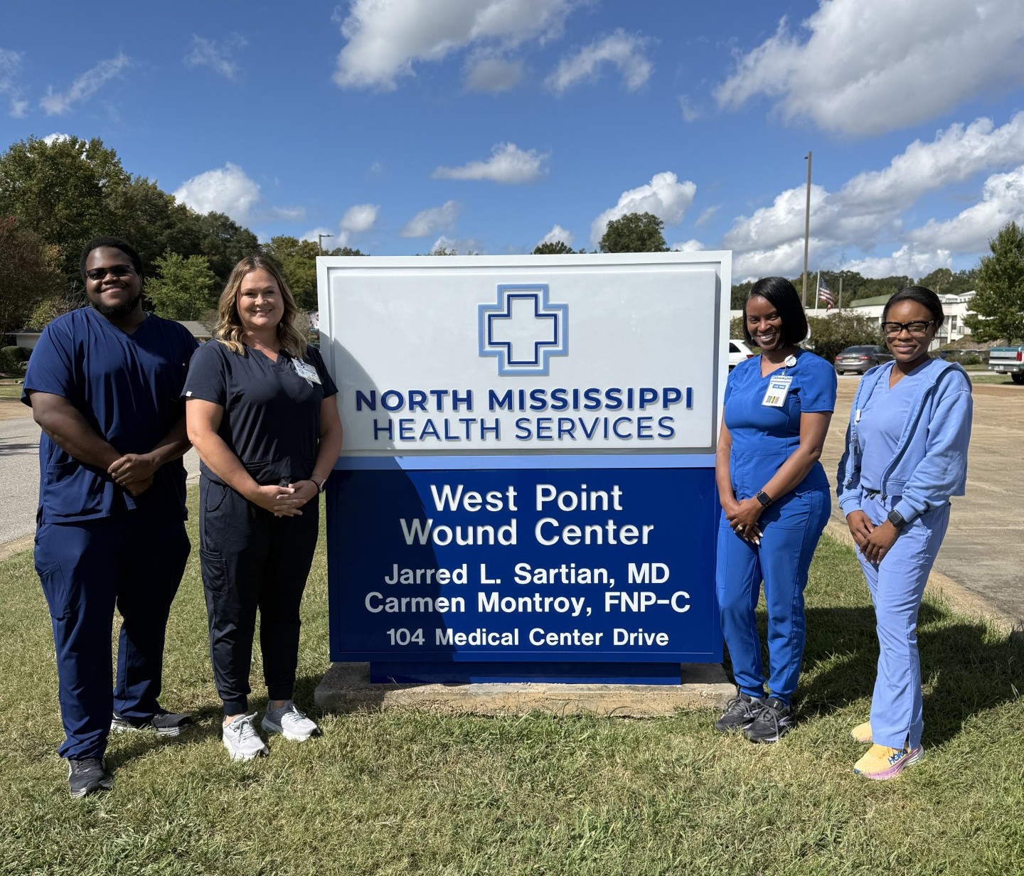 North Mississippi Wound Care-West Point team for web