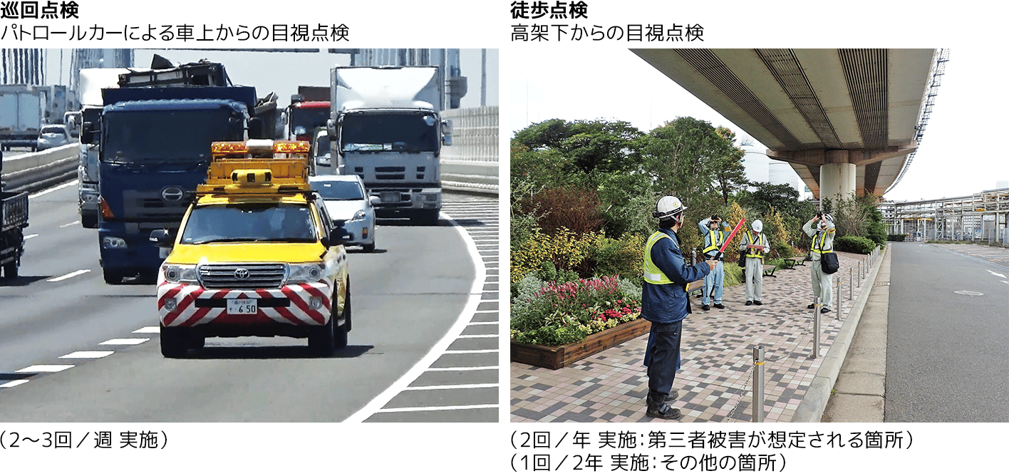 巡回点検　徒歩点検