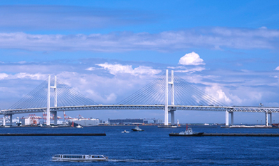 横浜ベイブリッジ画像