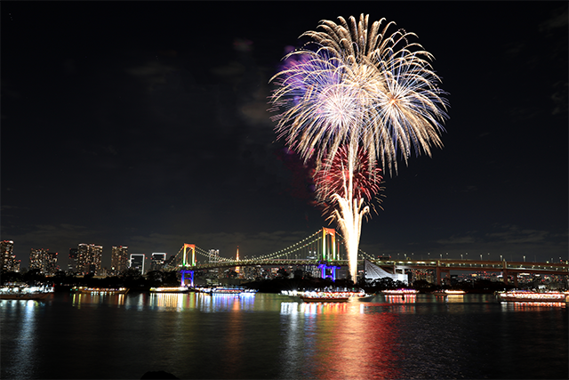 お台場レインボー花火2024