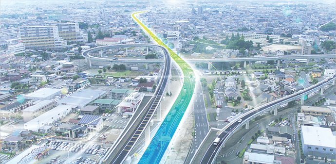 首都高速道路の建設・改築事業