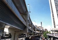 谷町ジャンクション付近