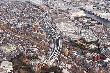 神奈川7号横浜北線 生麦高架橋