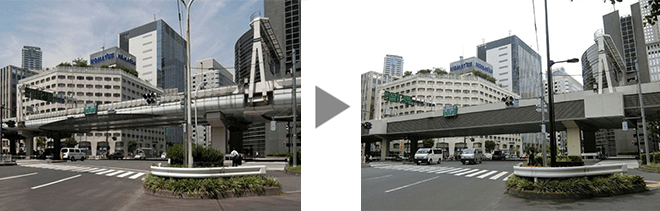 3号渋谷線 溜池山王交差点付近(東京都港区)