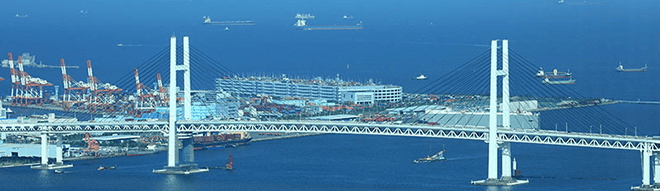 湾岸線 横浜ベイブリッジ(神奈川県横浜市)