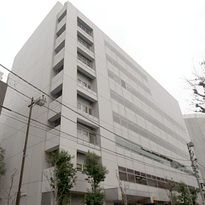 建築作品集　事務所：箱崎 2001年 東京都中央区 延床面積：8,319m2、構造：SRC造、規模：地上8階　地下1階
