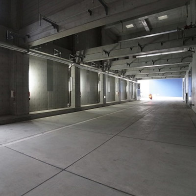 建築作品集　換気所：大橋 2010年 東京都目黒区 延床面積：14,460m2、構造：SRC造、規模：地上7階　地下2階