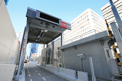 建築作品集　料金徴収所：渋谷 2019年 東京都渋谷区 延床面積：82m2、構造：S造、規模：地上1階