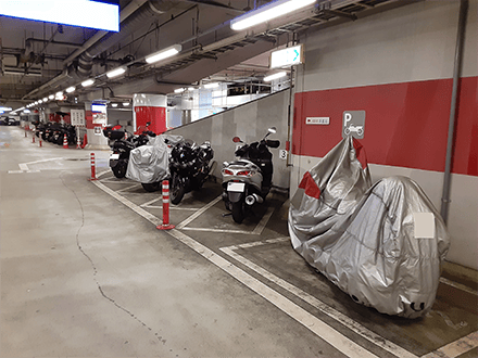 自動二輪駐車場(汐留駐車場)