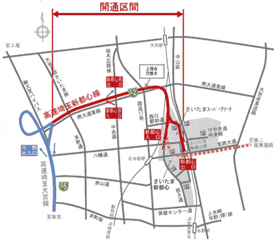 開通区間
