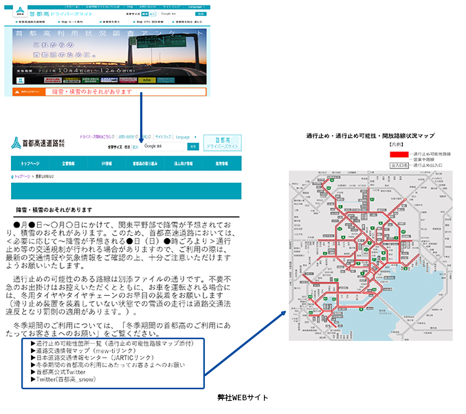ウェブサイト