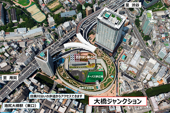 イベント会場(大橋ジャンクション)