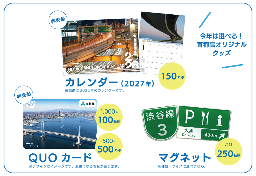 プレゼント内容(イメージ)