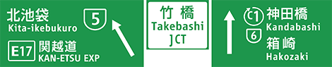 本線分岐案内