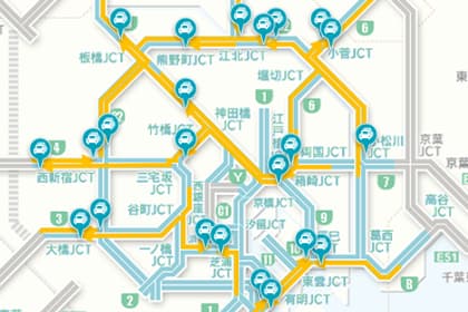 主要渋滞箇所マップ