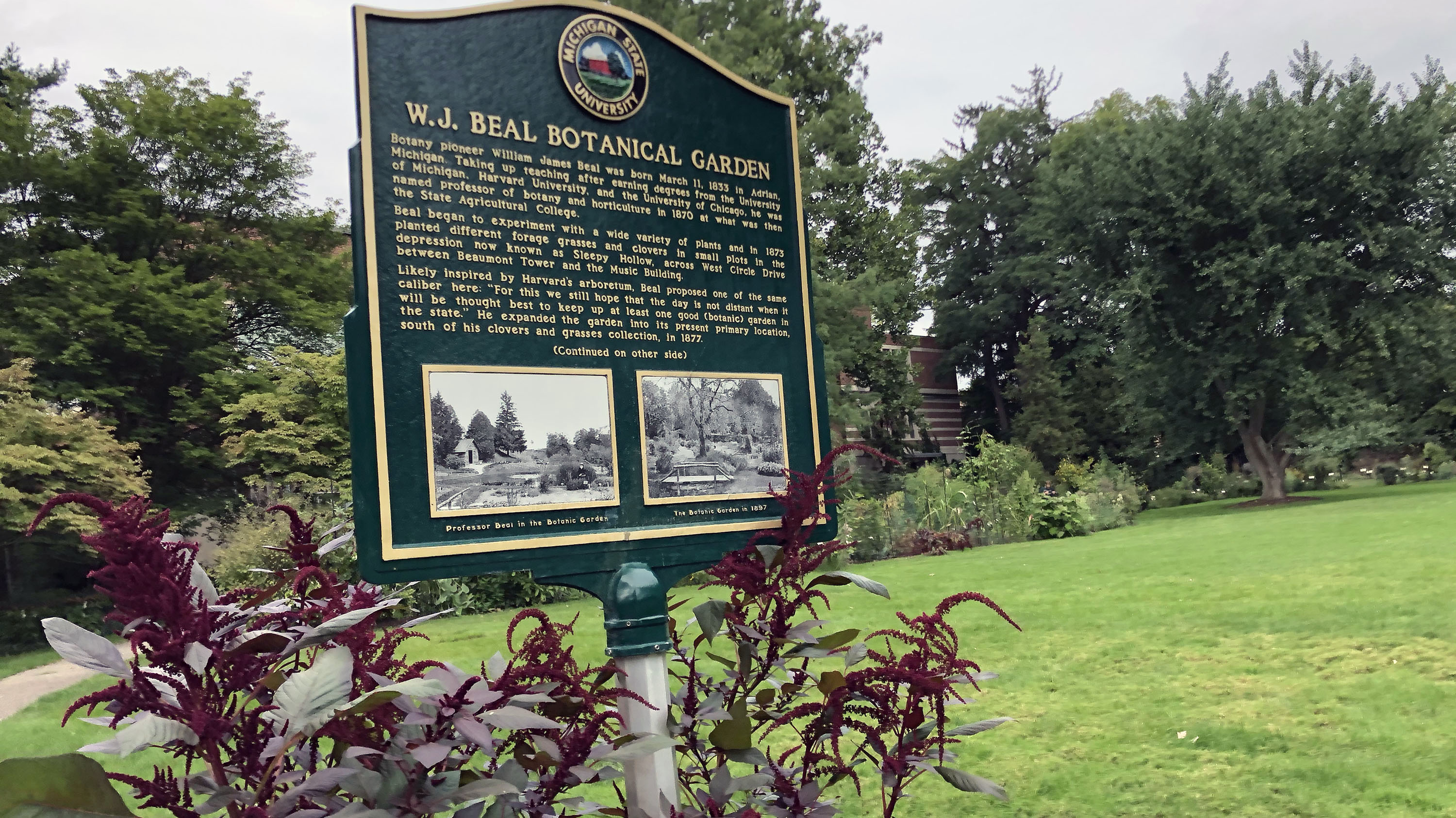 Beal Garden Historical Marker