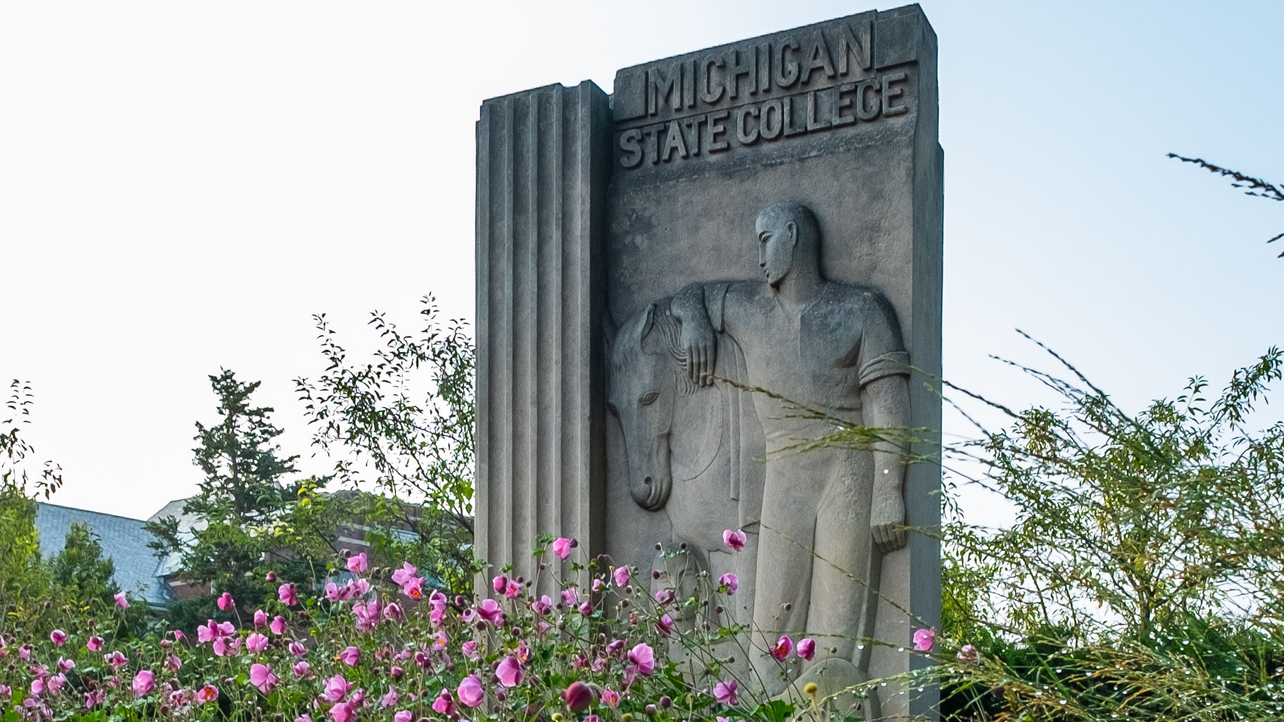 Sign at Abbot entrance