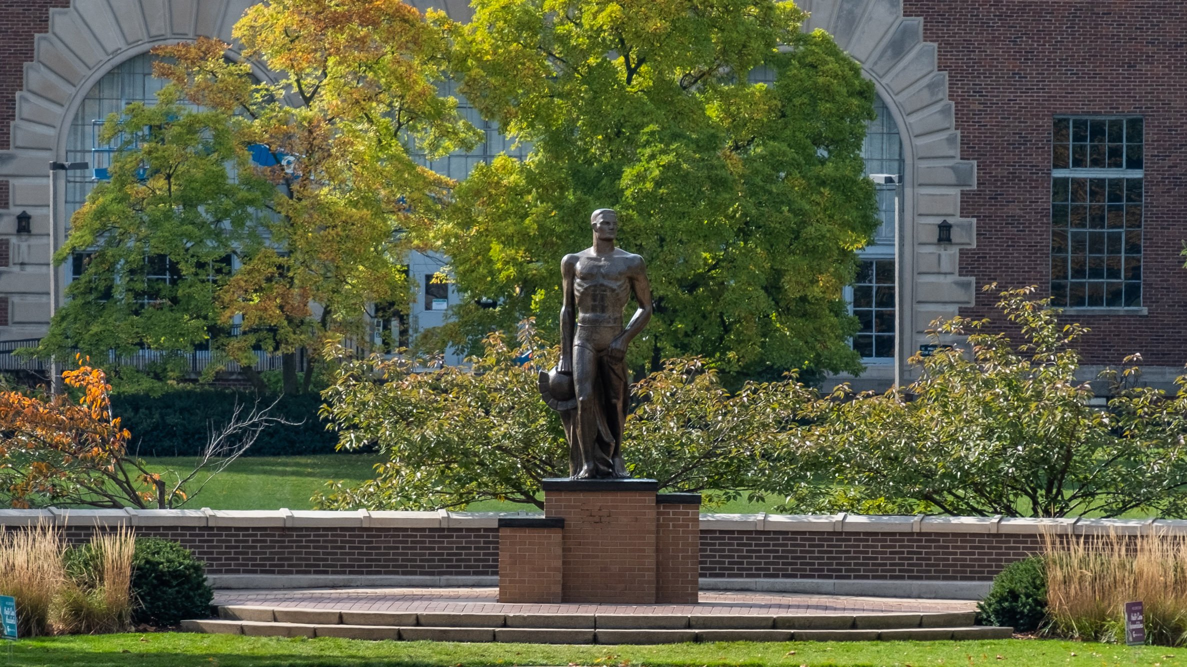 Spartan statue