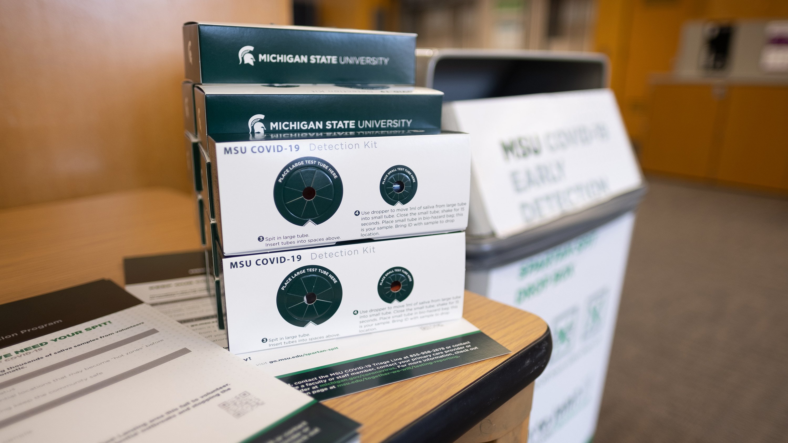 MSU COVID detection kits