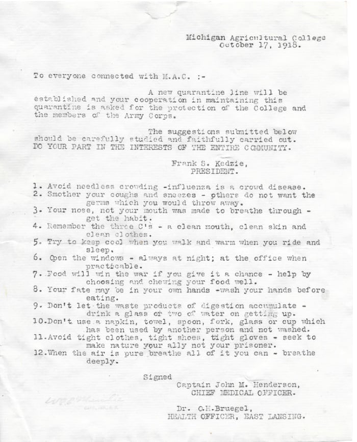 old document