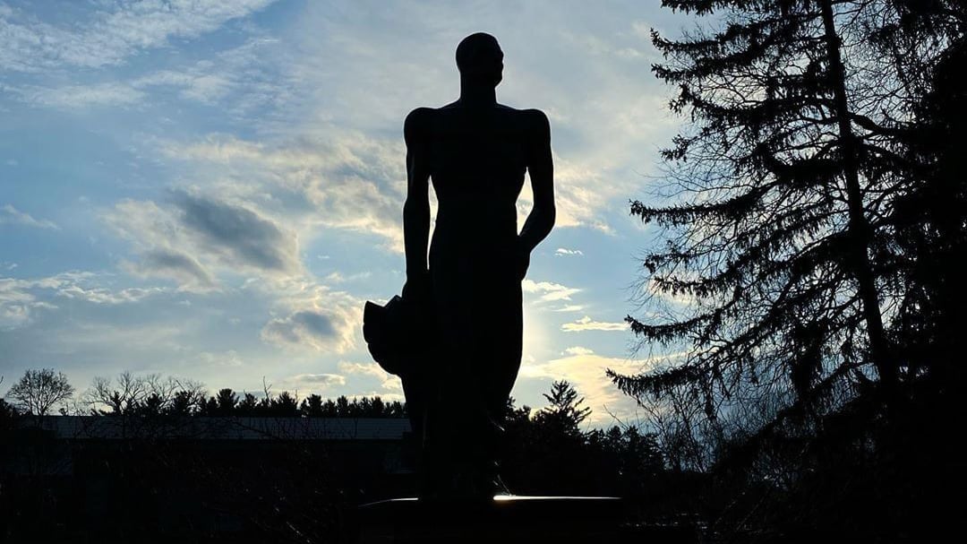 Spartan statue