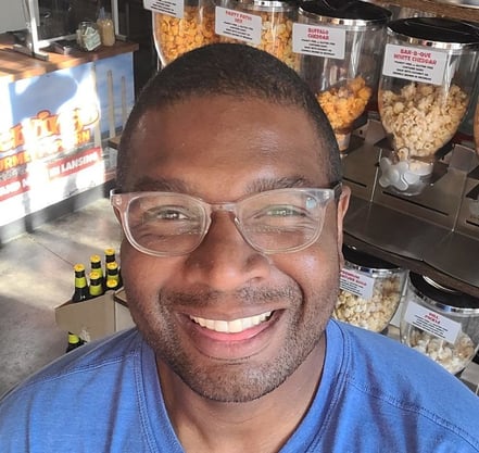 Cravings Gourmet Popcorn owner Chad Jordan
