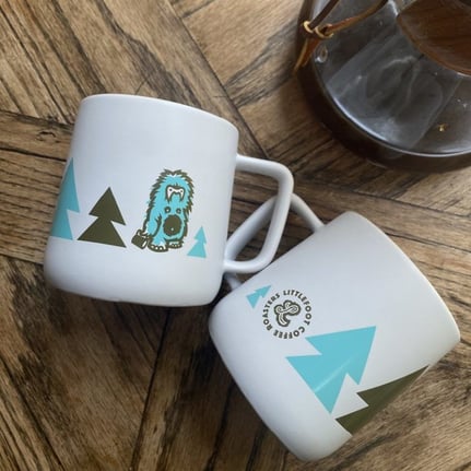 Littlefoot Coffee Roasters coffee mugs