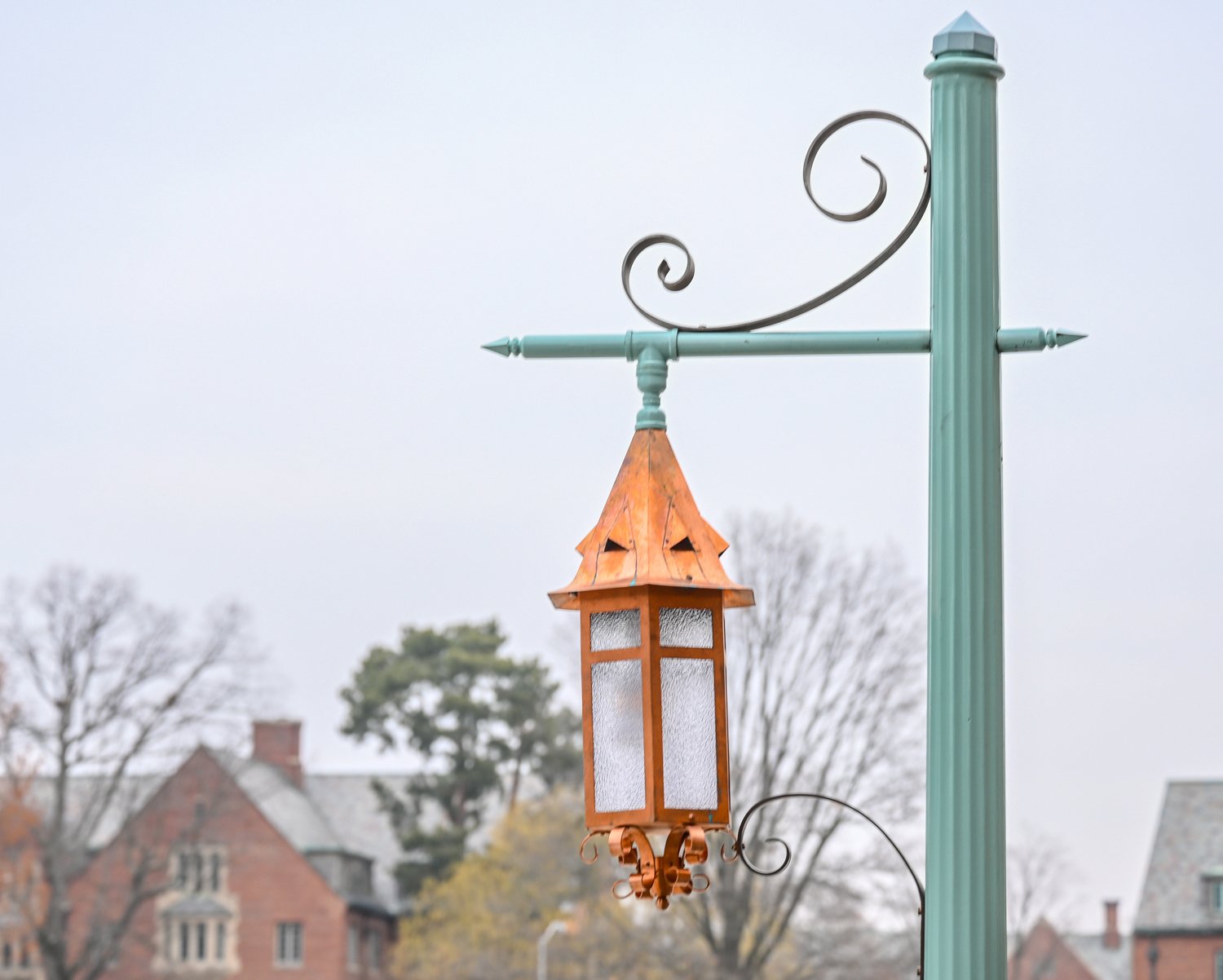 Lantern on campus