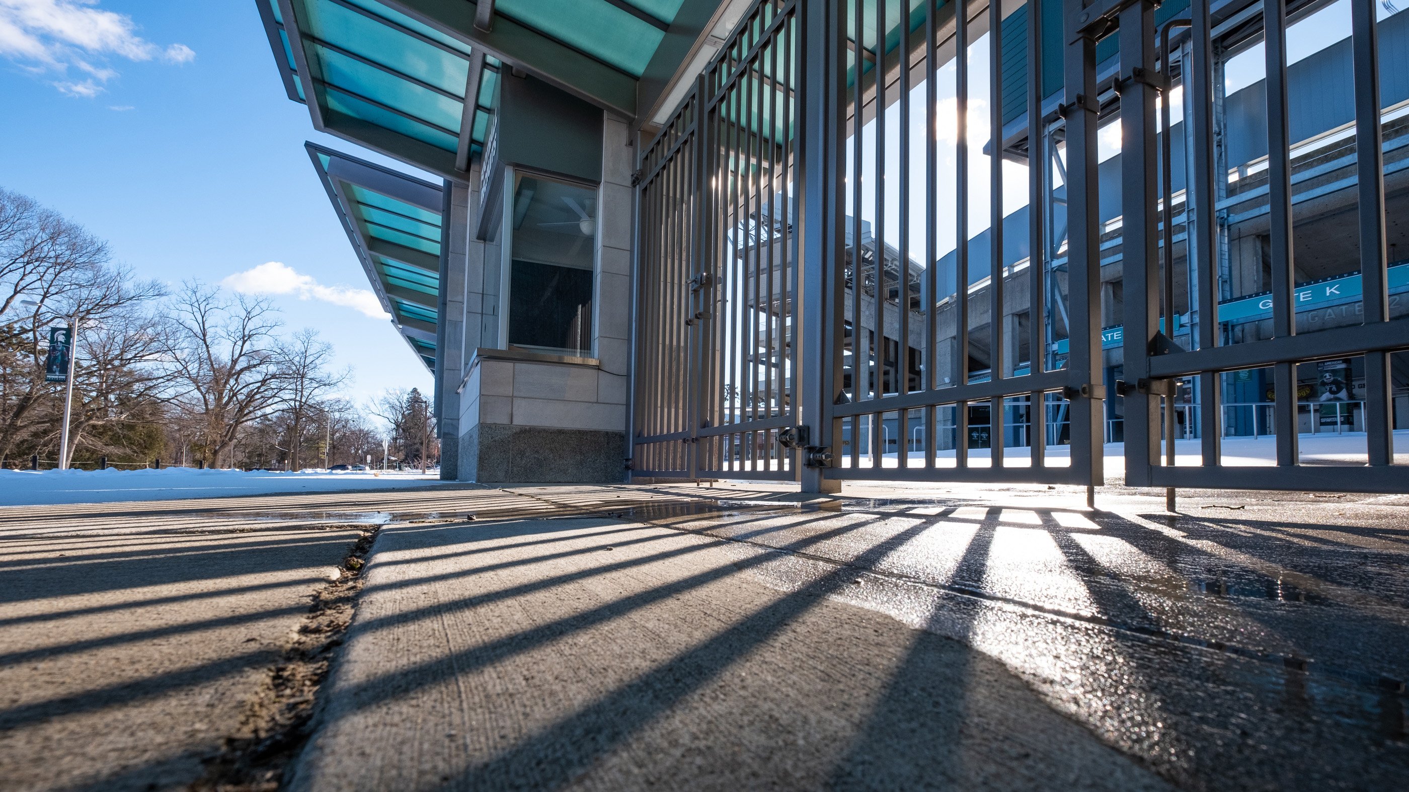 MSU Stadium gates
